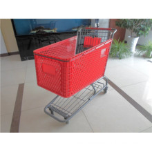 American Style Plastic Shopping Trolley